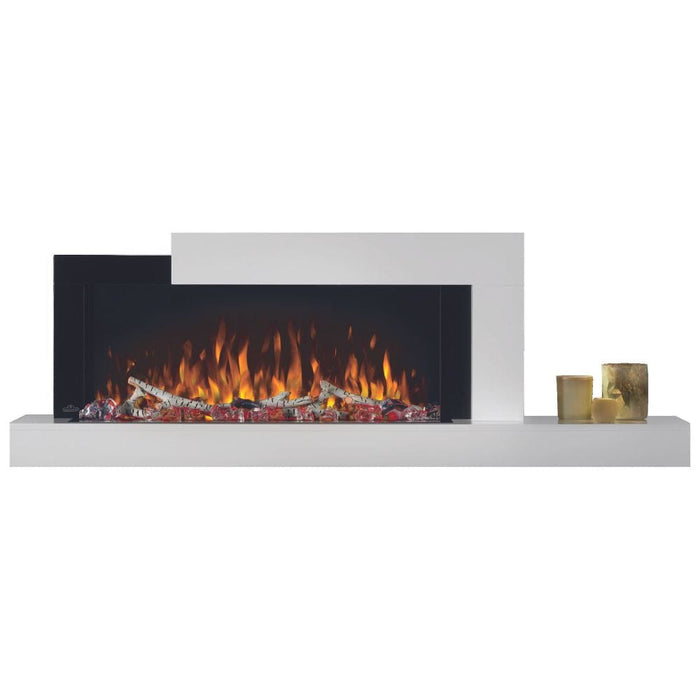 Napoleon Stylus Cara Elite 59-Inch Wall Mounted Smart Electric Fireplace (NEFP32-5019W-IOT)