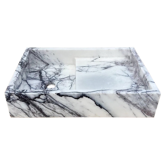 New York Marble Wall-mount Bathroom Sink Polished (W)16" (L)24" (H)5"