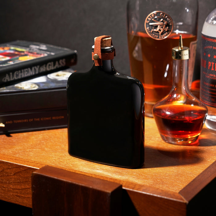 Nautilus Ceramic Flask