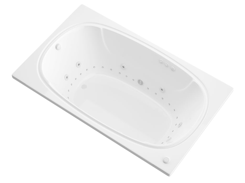 Atlantis Whirlpools Charleston 48 x 72 Rectangular Air & Whirlpool Jetted Bathtub