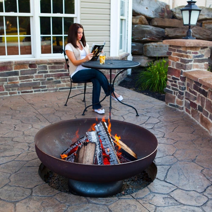 Ohio Flame Patriot Round Steel Fire Pit