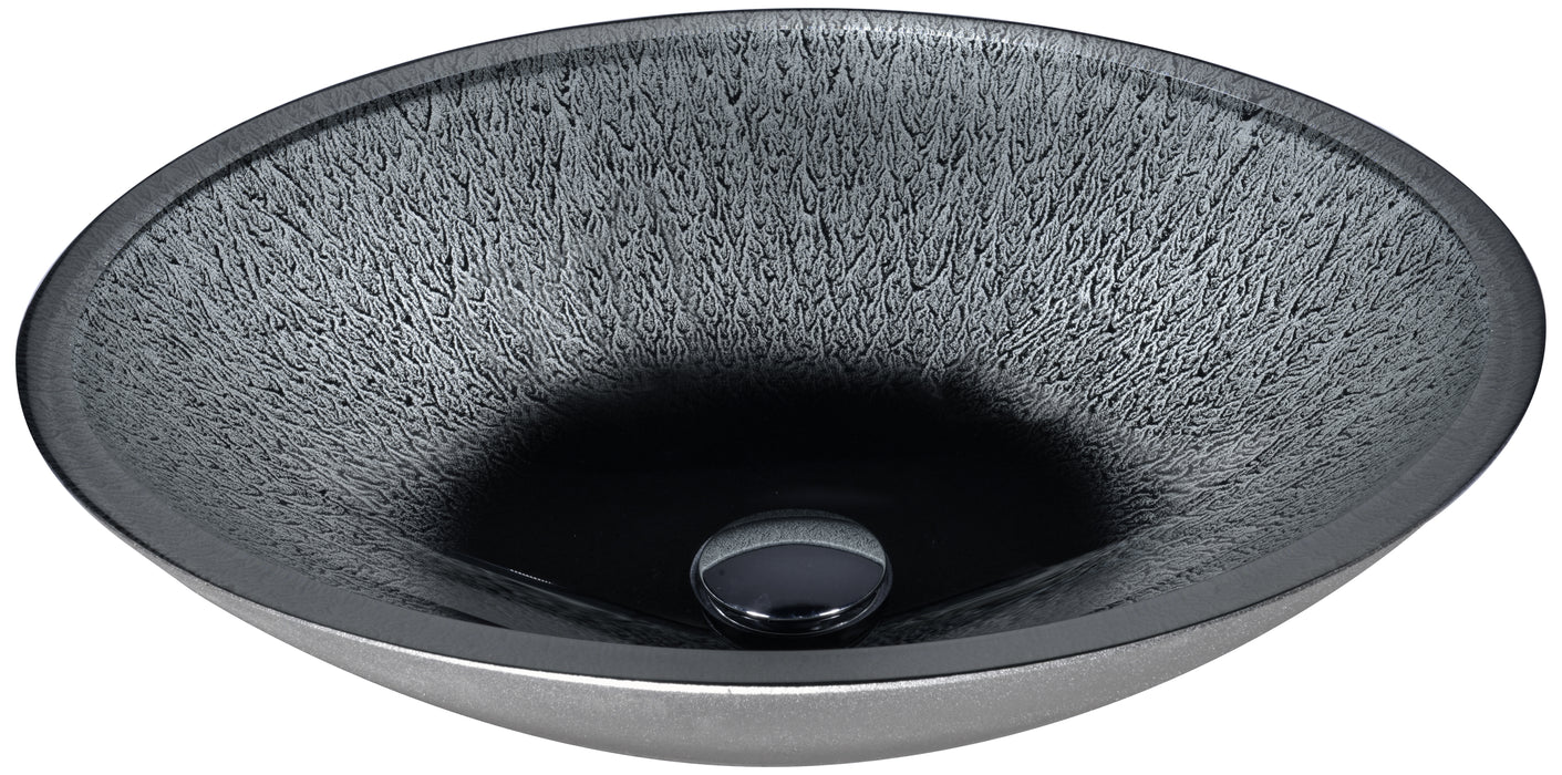 Onyx Series Vessel Sink in Black