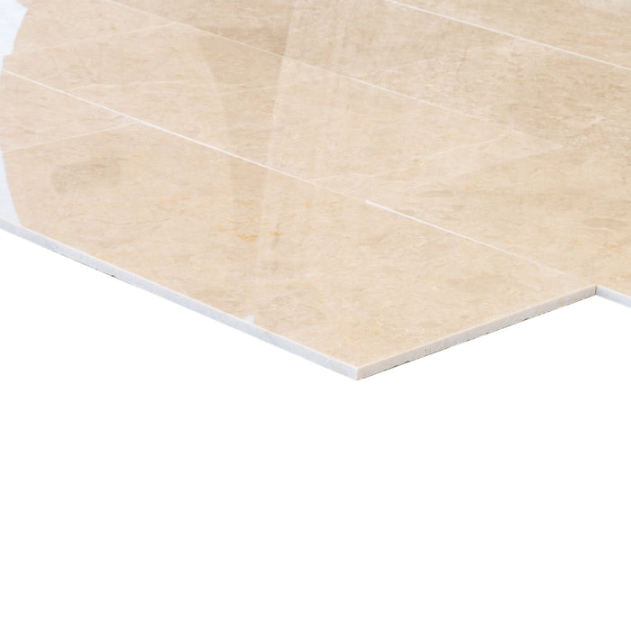 Otto Beige Marble Tiles Polished Floor and Wall Tile - Belair Collection