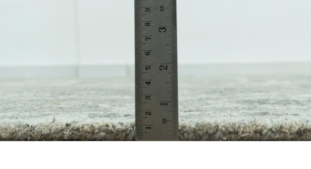 Oushak Design Gray, Blue And Brown Hand Tufted Custom Made wool rug