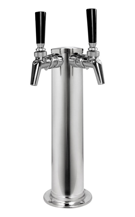 14" Tall Polished Stainless Steel Tower - Perlick Faucets