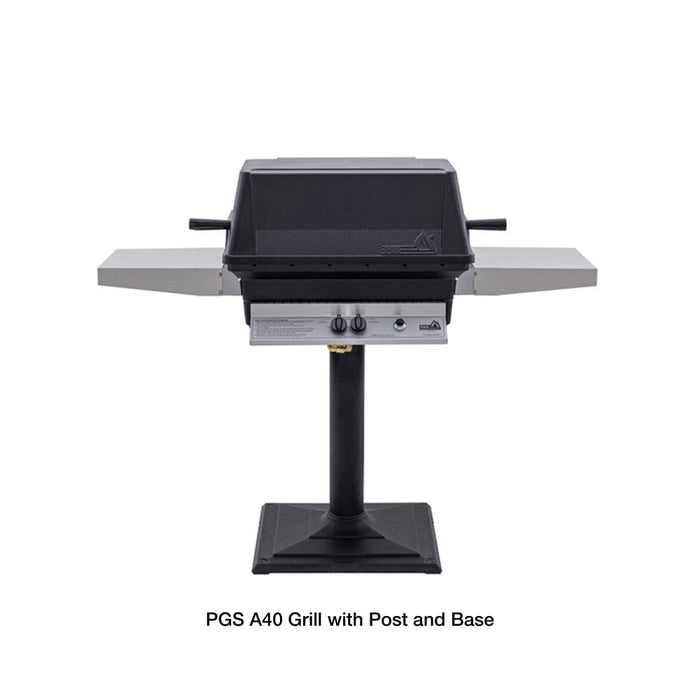 PGS A40 27-Inch Portable/Post-Mounted Gas Grill