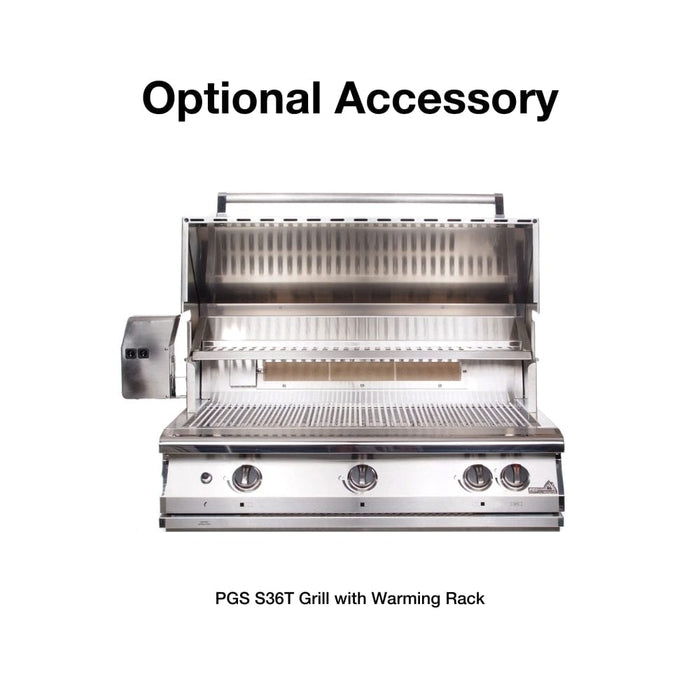 PGS Legacy Pacifica S36T 39-Inch Built-In Gas Grill with Timer