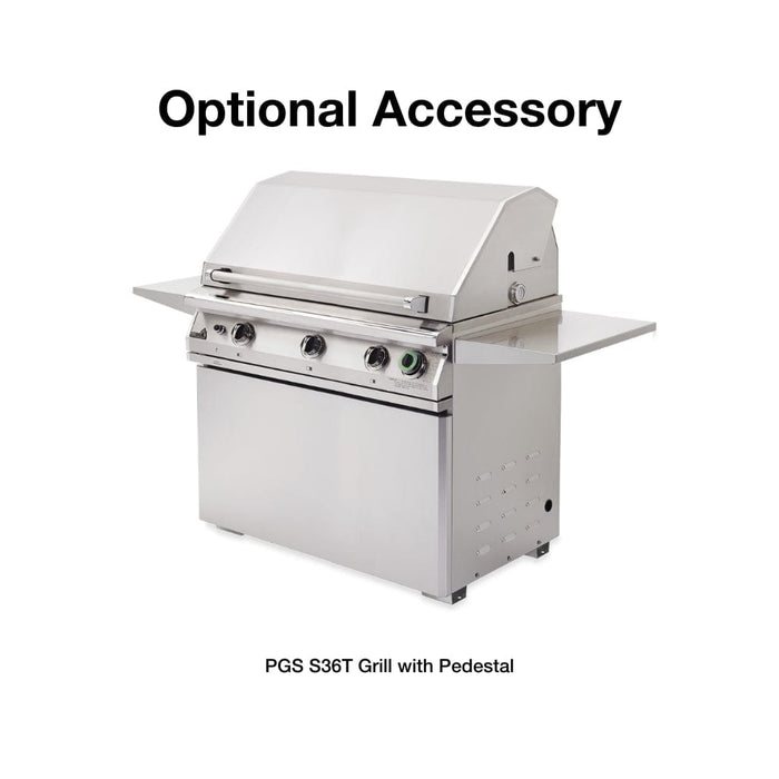 PGS Legacy Pacifica S36T 39-Inch Built-In Gas Grill with Timer