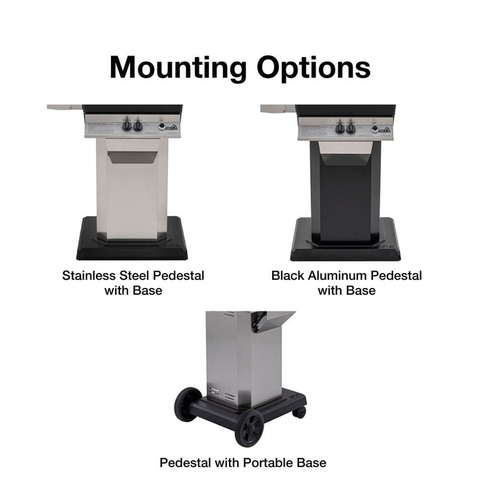 PGS T30 23-Inch Portable/Post-Mounted Gas Grill