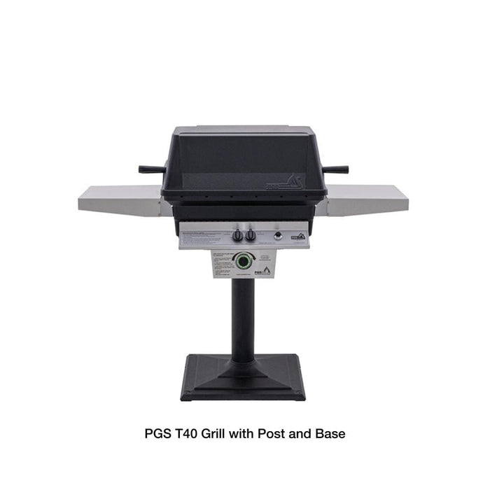 PGS T40 27-Inch Portable/Post-Mounted Gas Grill