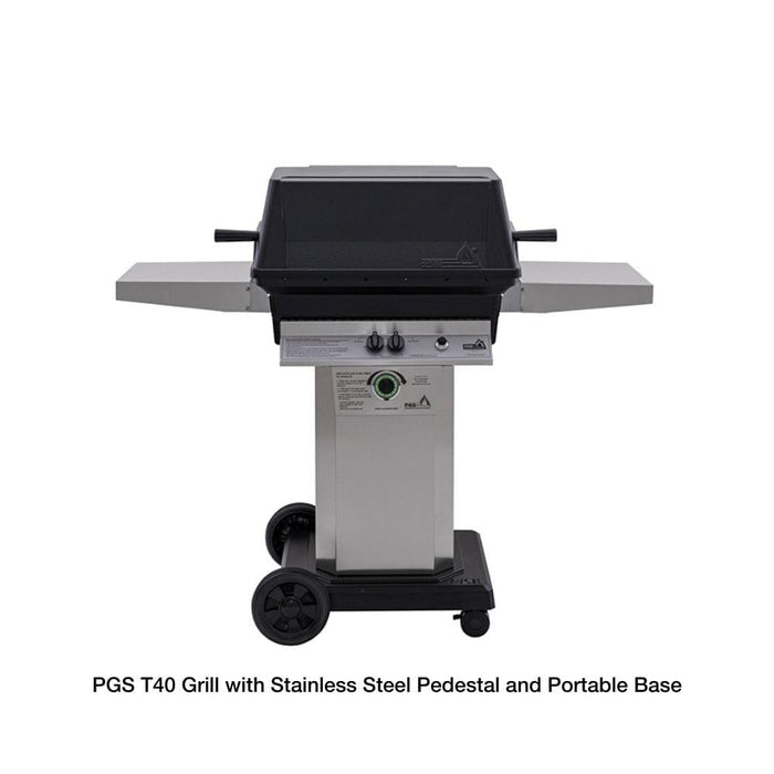 PGS T40 27-Inch Portable/Post-Mounted Gas Grill