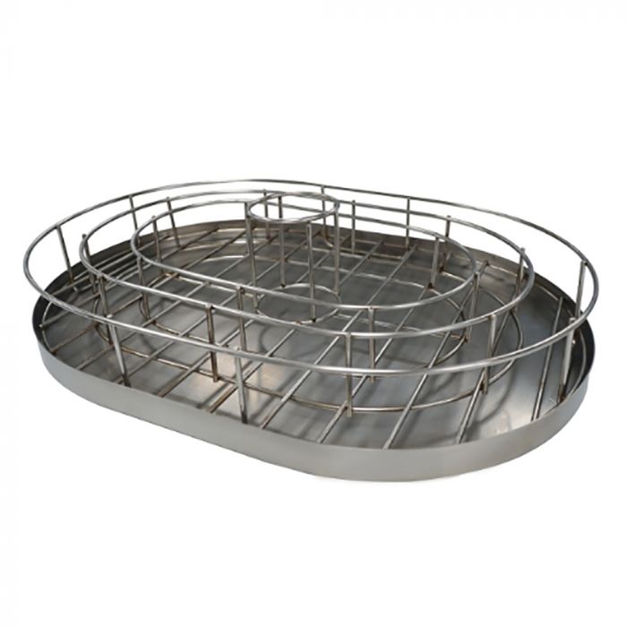 Rib and Chicken Holder includes Drip Tray