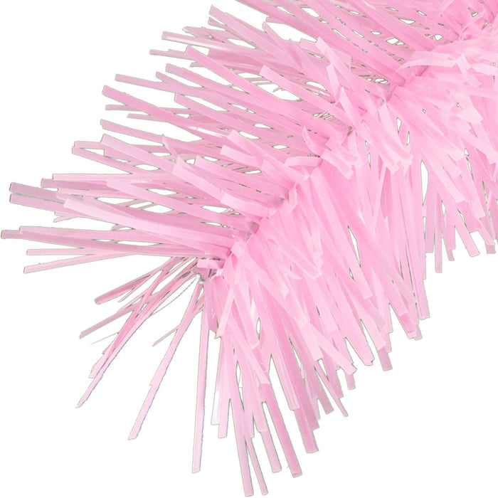 Pink Tinsel Garland