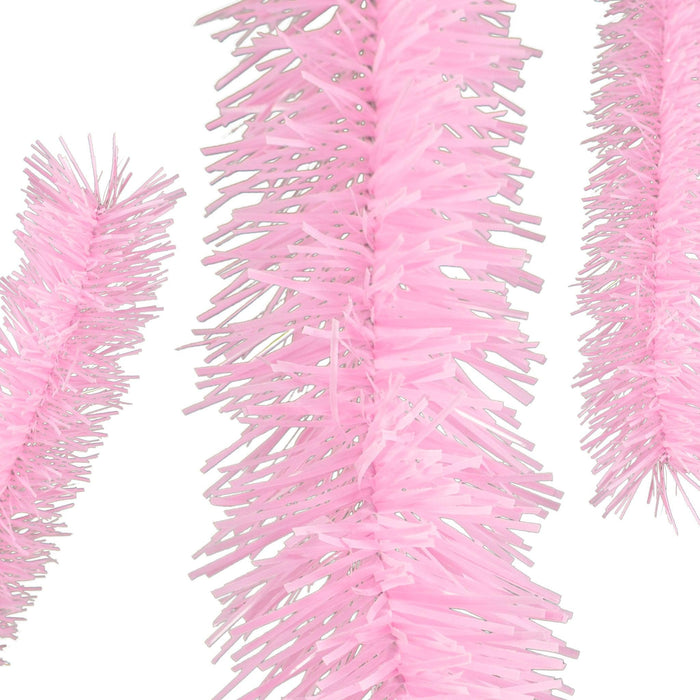 Pink Tinsel Garland