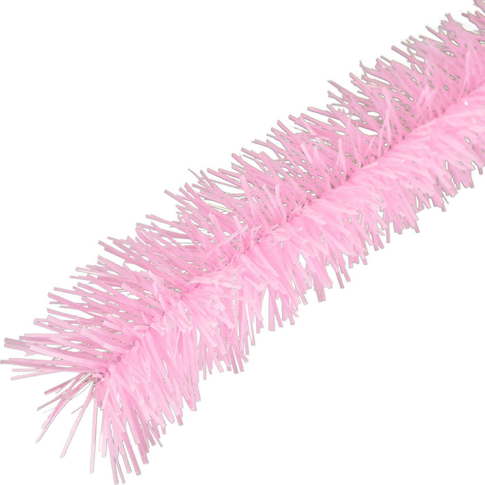 Pink Tinsel Garland