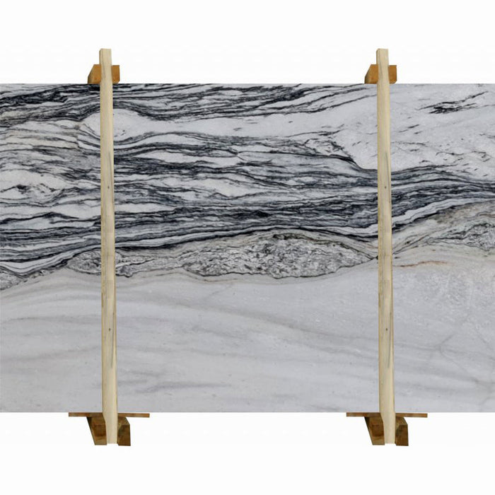 Platinum Oasis White Bookmatching Marble Slabs Polished - Livfloors Collection