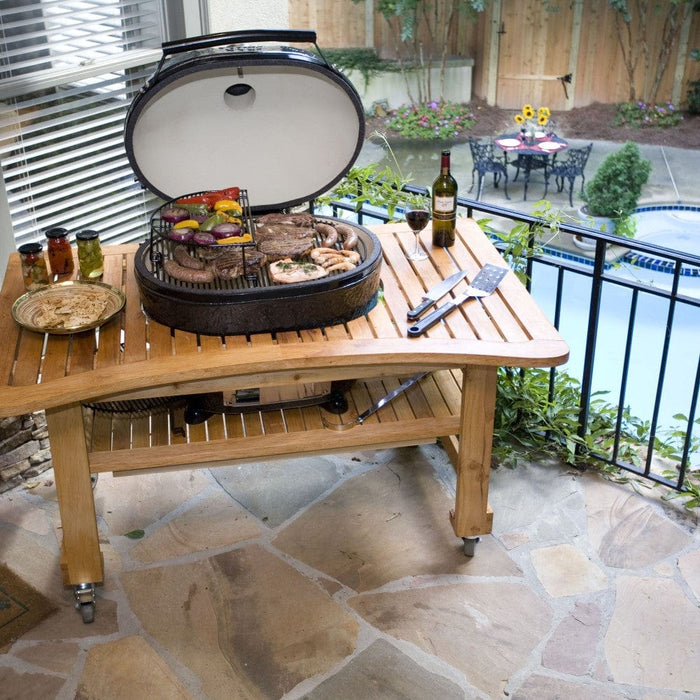 Primo LG 300 Oval Ceramic Charcoal Kamado Grill (PGCLGH)