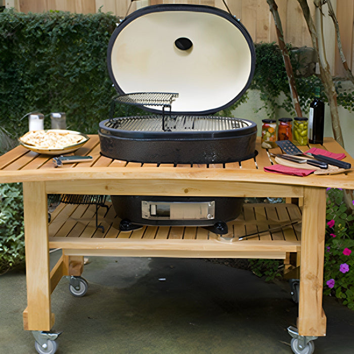 Primo LG 300 Oval Ceramic Charcoal Kamado Grill (PGCLGH)