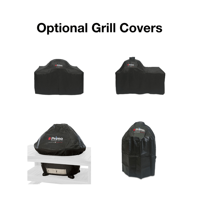 Primo LG 300 Oval Ceramic Charcoal Kamado Grill (PGCLGH)