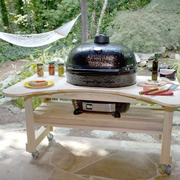 Primo XL 400 Oval Ceramic Charcoal Kamado Grill (PGCXLH)