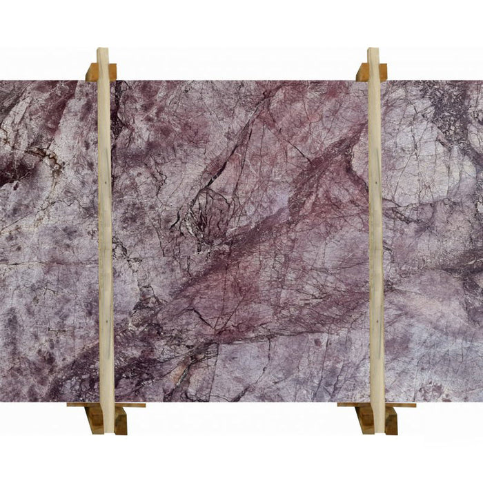 Purple Lilac Bookmatching Marble Slabs Polished - Livfloors Collection