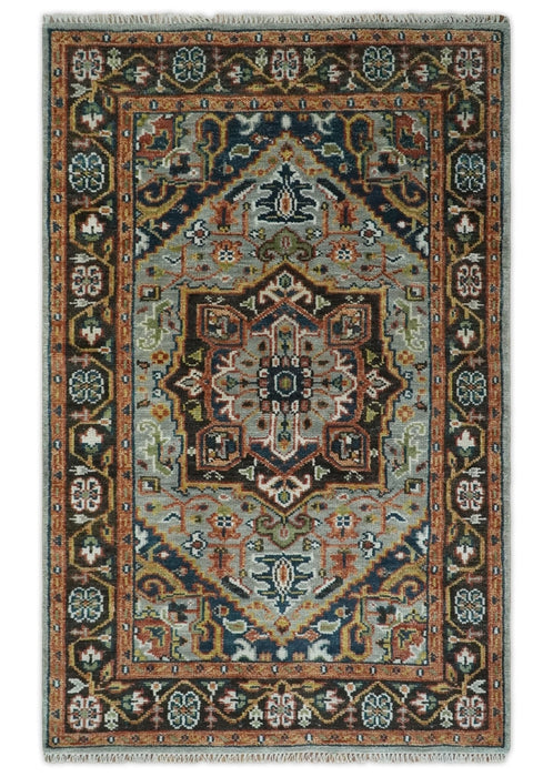 Ready to Ship 8x10, 9x12, 10x14 Traditional Antique Style Hand Knotted Area Rug