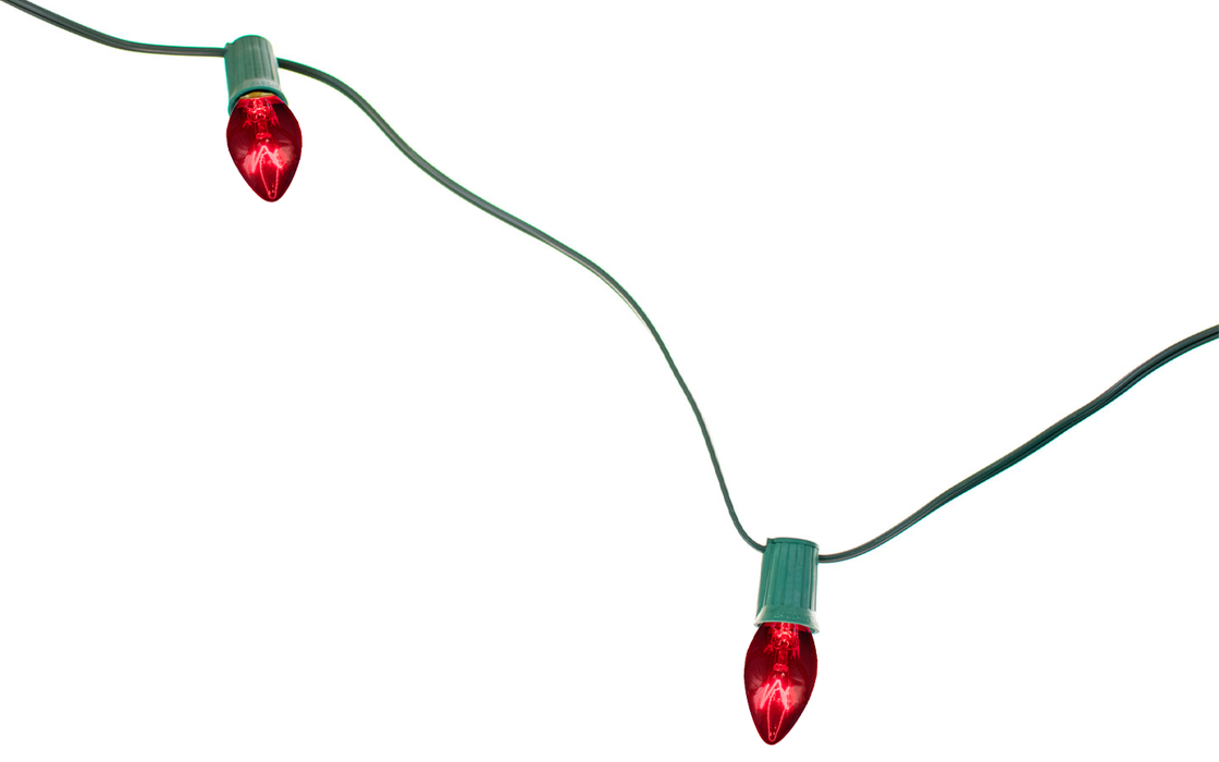 Red Magnetic String Lights