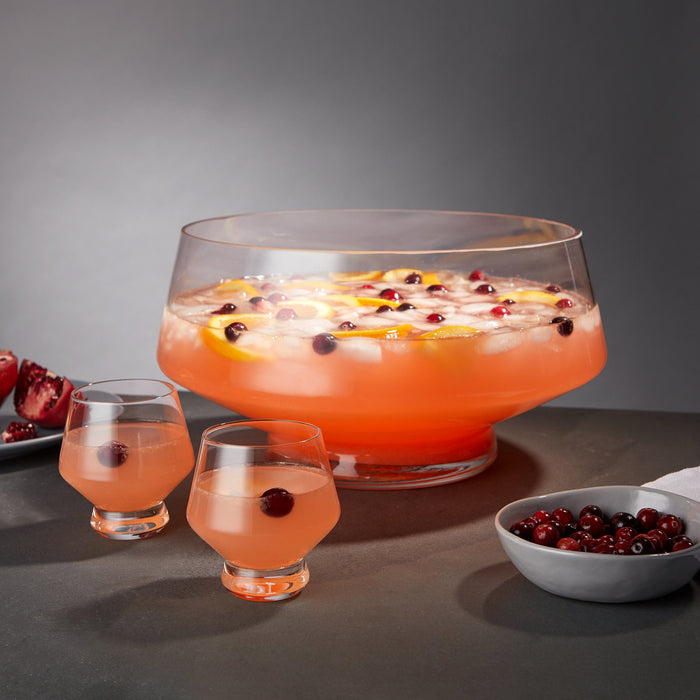 Raye Heavy Base Punch Bowl