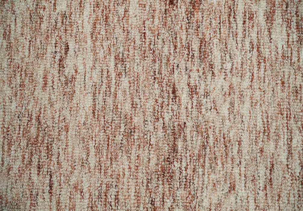 Rust and Ivory Abstract Layering Multi Size Area Rug