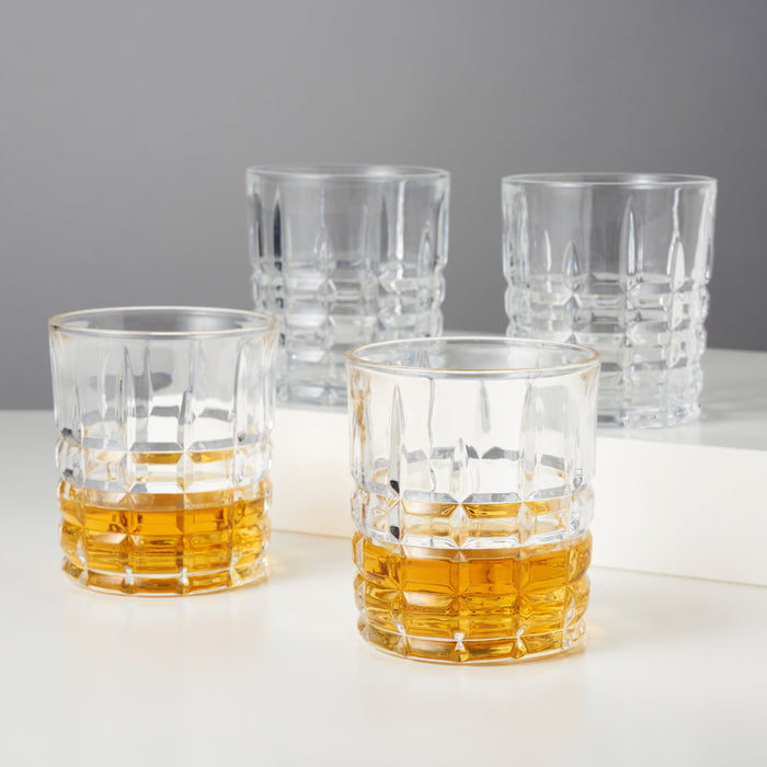 Highland Crystal Tumblers Set of 4