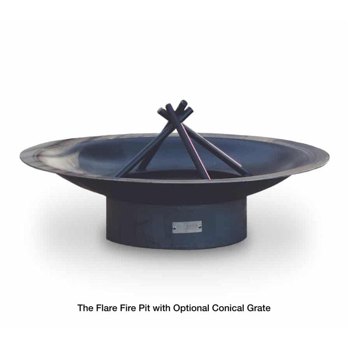 Seasons Fire Pits Flare Round Steel Fire Pit