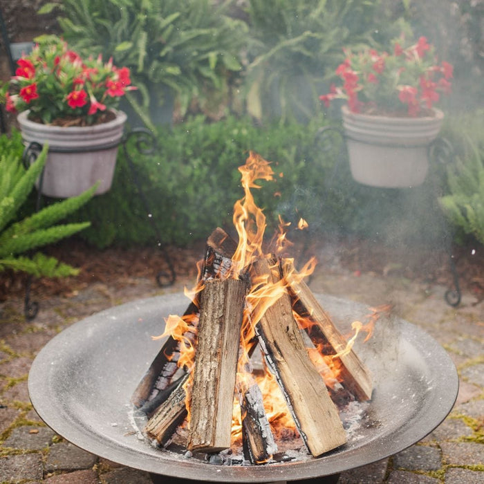 Seasons Fire Pits Flare Round Steel Fire Pit