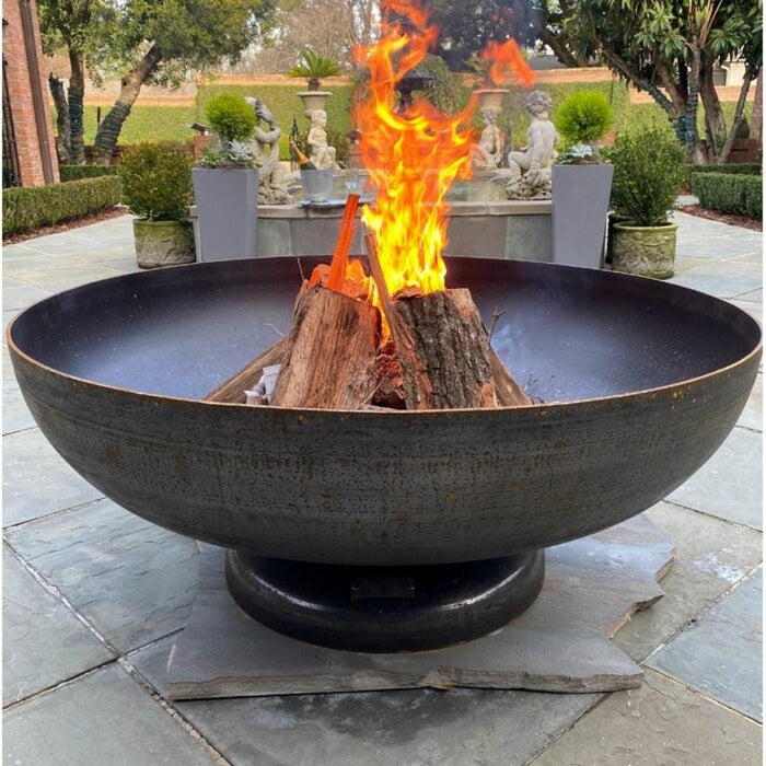 Seasons Fire Pits Vulcan Round Steel Fire Pit