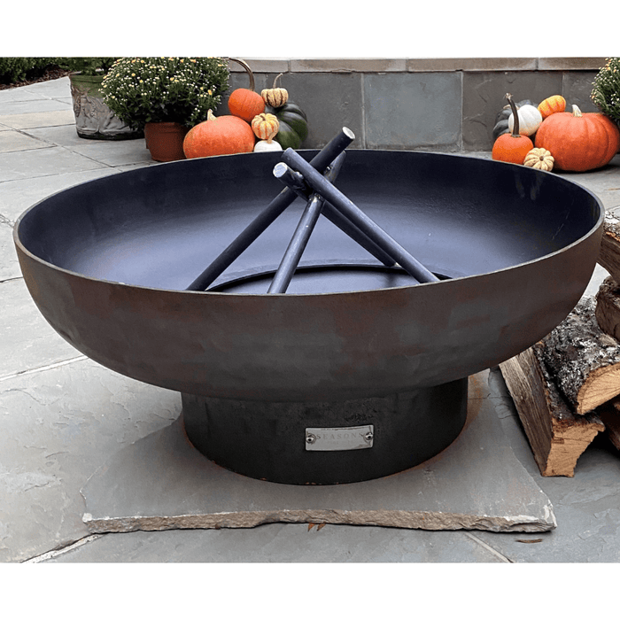 Seasons Fire Pits Vulcan Round Steel Fire Pit