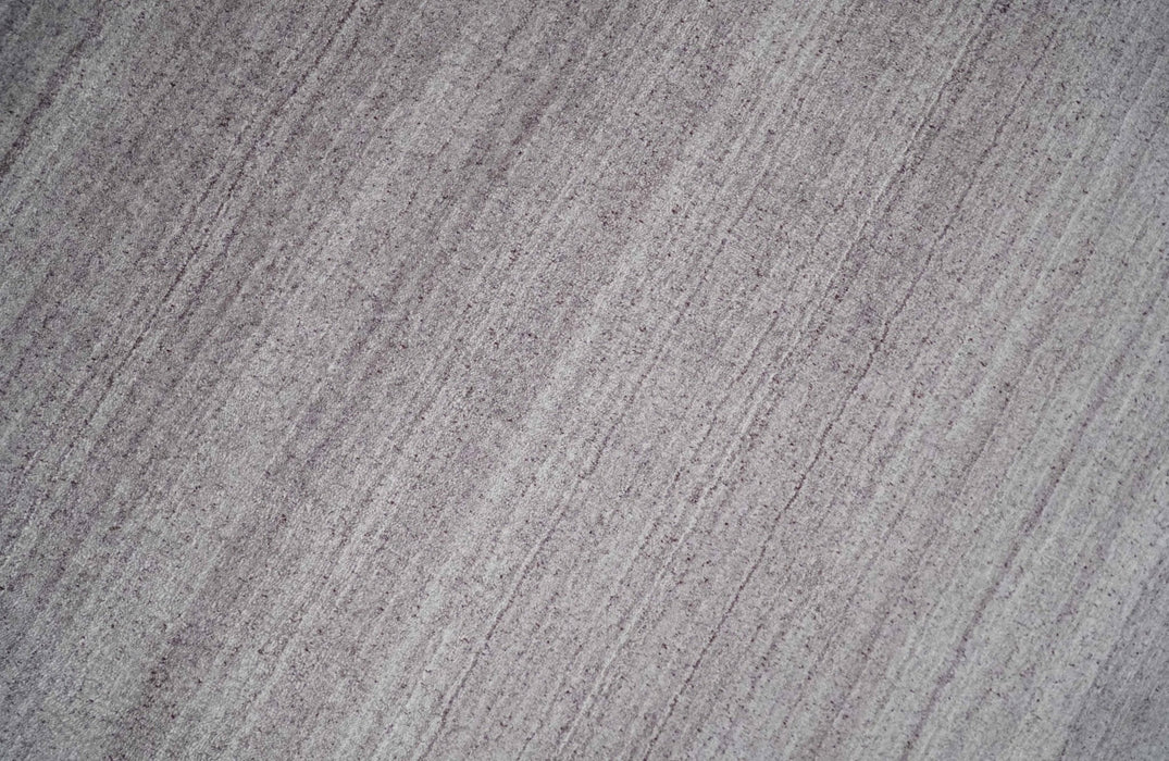 Shaded Solid Lavender purple Scandinavian 5x7 Blended bamboo Silk Flatwoven Area Rug | HL40
