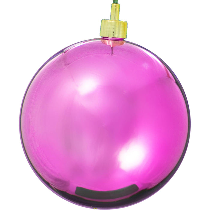 Shiny Pink Ball Ornaments