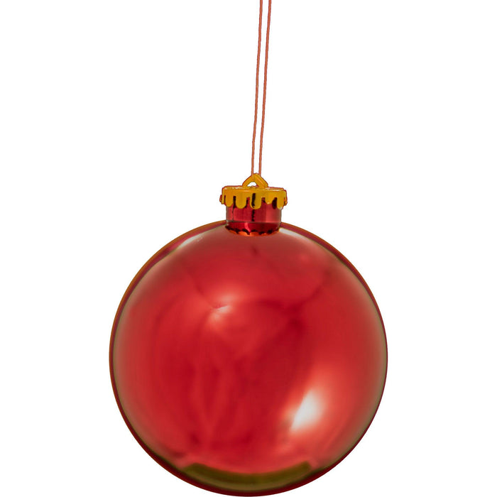 Shiny Red Ball Ornaments