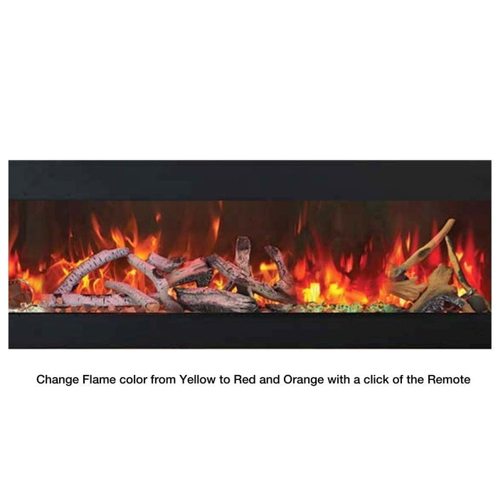 Sierra Flame 30-Inch Smart Electric Fireplace Insert with Steel Frame (INS-FM-30)