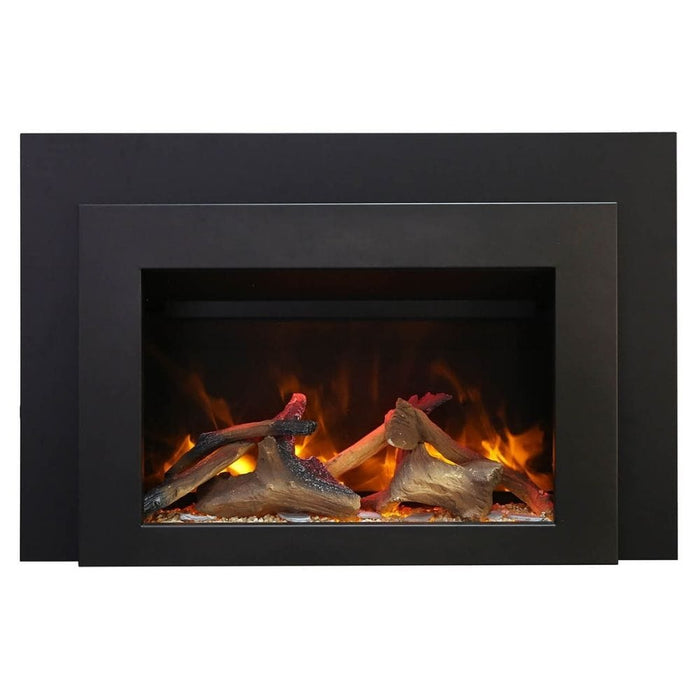 Sierra Flame 30-Inch Smart Electric Fireplace Insert with Steel Frame (INS-FM-30)