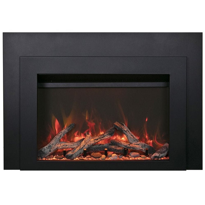 Sierra Flame 42-Inch Smart Electric Fireplace Insert with Steel Frame (INS-FM-34)