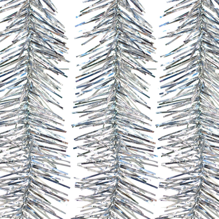 Silver Tinsel Garland