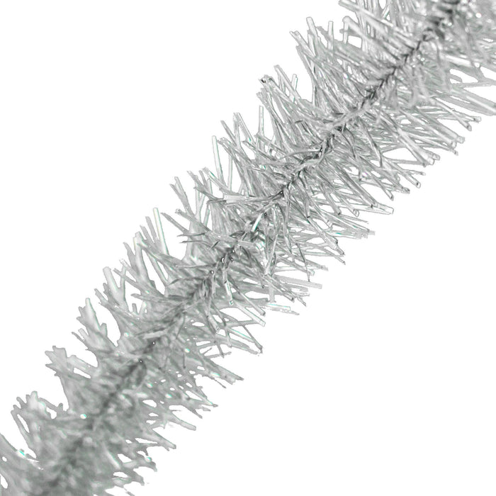 Silver Tinsel Garland