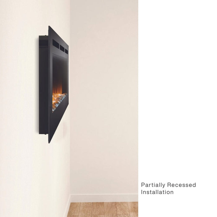 Simplifire Allusion Built-In/Wall-Mounted Electric Fireplace