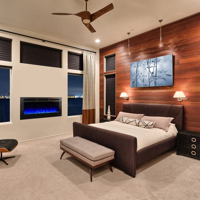 Simplifire Allusion Built-In/Wall-Mounted Electric Fireplace