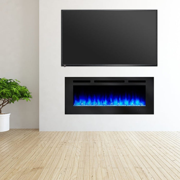 Simplifire Allusion Built-In/Wall-Mounted Electric Fireplace