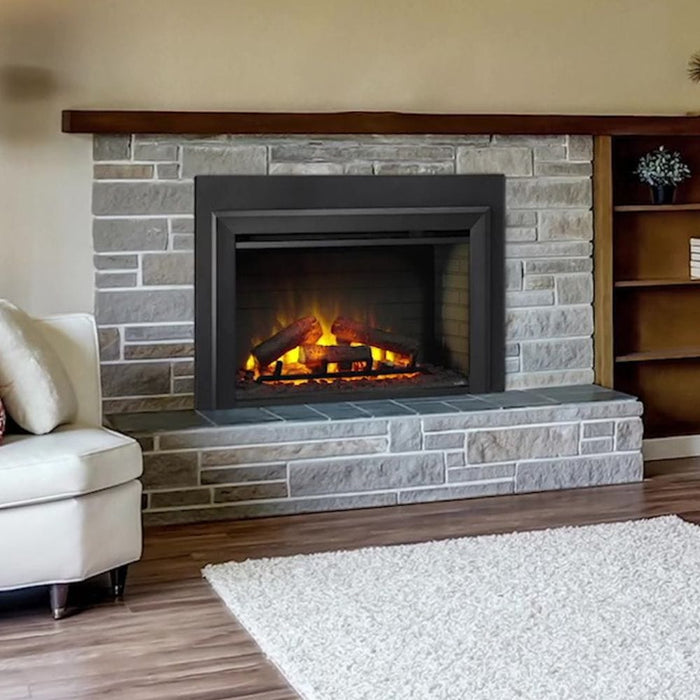 Simplifire Traditional Built-In Electric Fireplace Insert