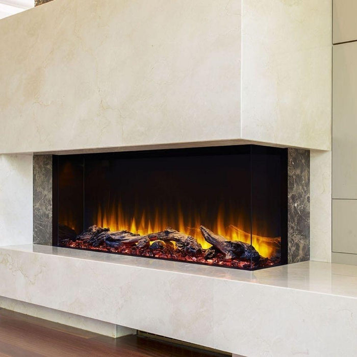 Simplifire Scion Trinity 3-Sided Built-in Electric Fireplace