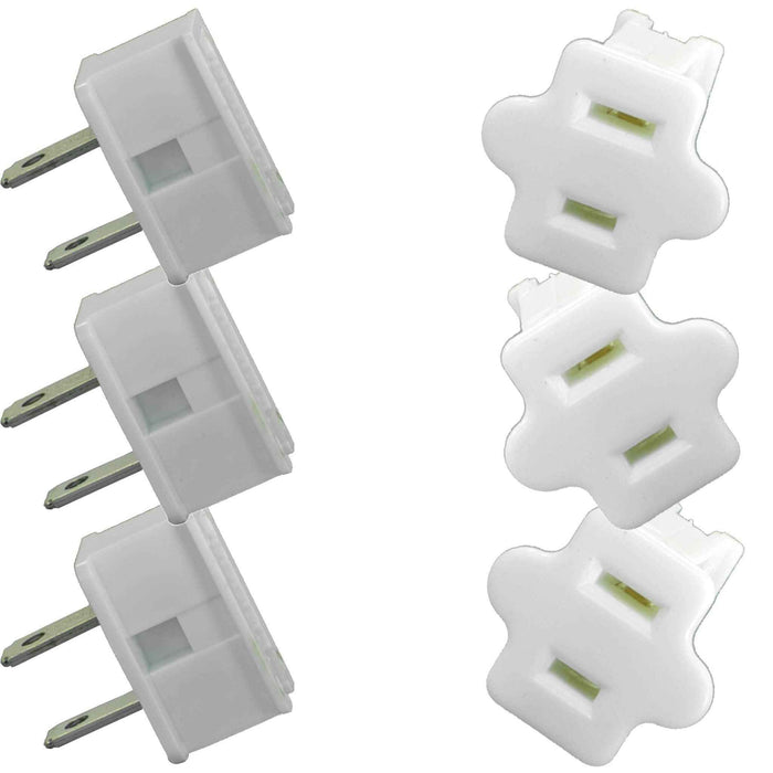 Slide-On Male & Female Zip Plugs
