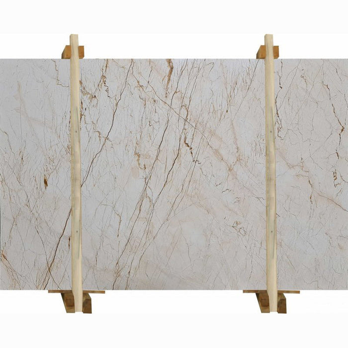 Sofita Beige Bookmatching Marble Slabs Polished - Livfloors Collection