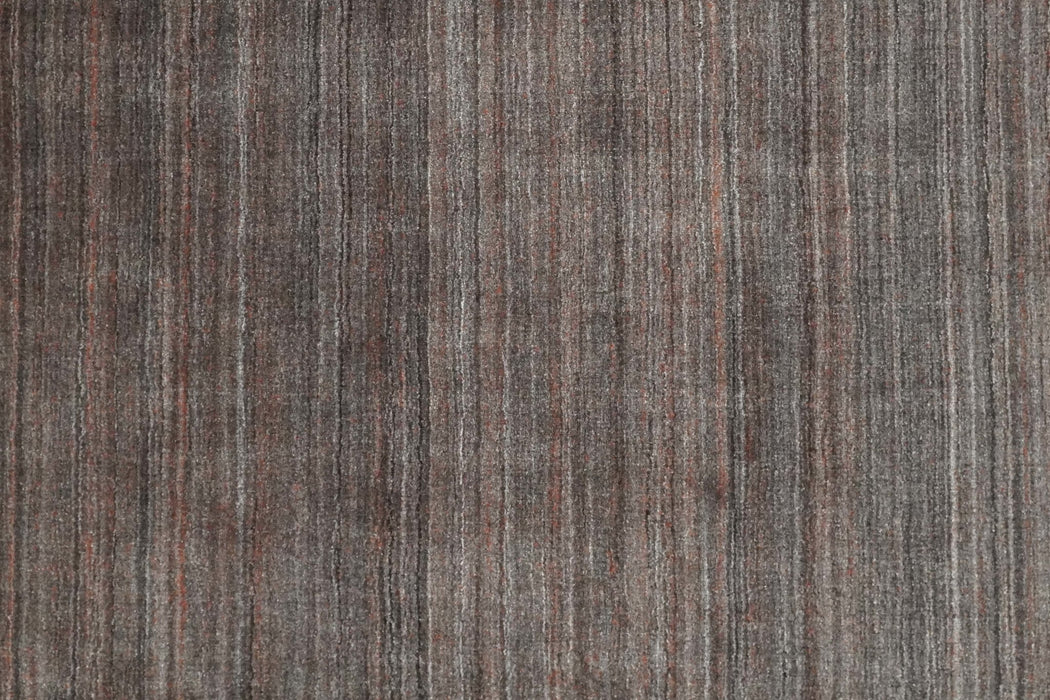 Solid Brown Scandinavian 5x7 Blended Wool Flatwoven Area Rug, Dinning, Kids Rug | HL17